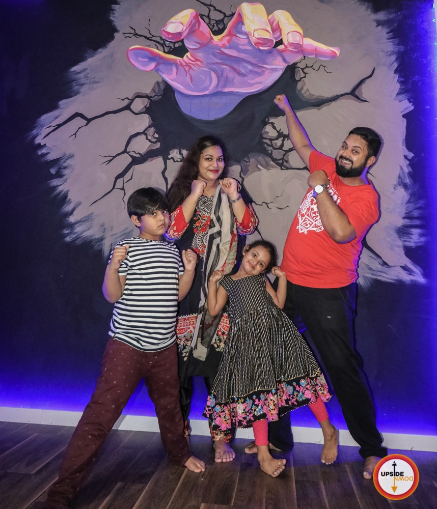Family Ticket : Upside Down Gallery Uttara (Experience A New View)